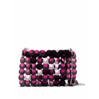 Paco Rabanne Bolsa tiracolo com aplicações - Prateado