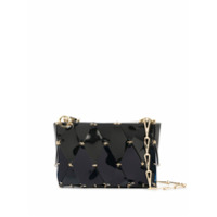 Paco Rabanne Bolsa tote com padronagem de losangos - Azul