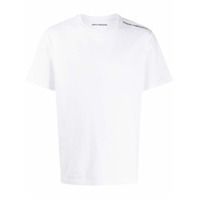 Paco Rabanne Camiseta mangas curtas com estampa de logo - Branco