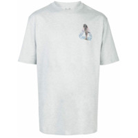 Palace Camiseta com estampa gráfica - Cinza