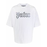 Palm Angels Camiseta com estampa de logo - Branco