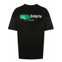 Palm Angels Camiseta com estampa de logo - Preto