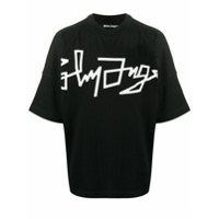 Palm Angels Camiseta com estampa de logo - Preto