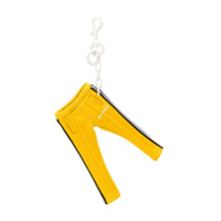 Palm Angels Chaveiro em forma de calça esportiva - Amarelo