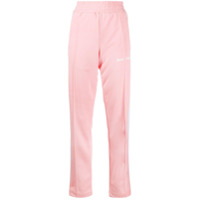 Palm Angels CLASSIC TRACK PANTS PINK WHITE - Rosa