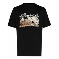 Palm Angels Desert skull print T-shirt - Preto