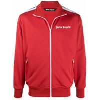 Palm Angels Jaqueta esportiva com estampa de logo - Vermelho