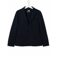 Paolo Pecora Kids Blazer slim com abotoamento simples - Azul