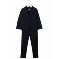 Paolo Pecora Kids Terno de alfaiataria 2 peças - Azul