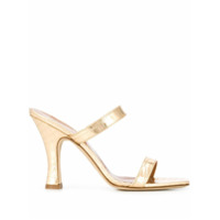 Paris Texas Sapato com efeito de pele de crocodilo - Dourado