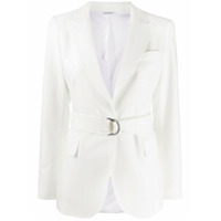 P.A.R.O.S.H. Blazer de alfaiataria com cinto - Branco