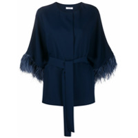 P.A.R.O.S.H. Blusa com amarração na cintura - Azul