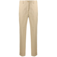 P.A.R.O.S.H. Calça de alfaiataria com modelagem solta - Neutro