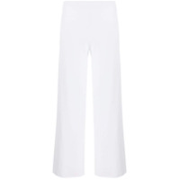 P.A.R.O.S.H. Calça pantalona Coraz cintura alta - Branco