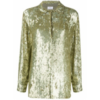 P.A.R.O.S.H. Camisa com aplicação de paetês - Dourado