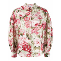 P.A.R.O.S.H. Camisa Corus com estampa floral - Neutro