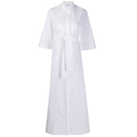 P.A.R.O.S.H. Chemise com amarração na cintura - Branco