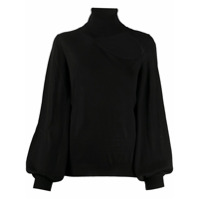 P.A.R.O.S.H. Suéter com detalhe recorte vazado - Preto