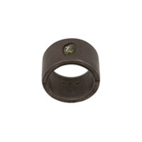 Parts of Four Anel Sistema com safira verde - Prateado