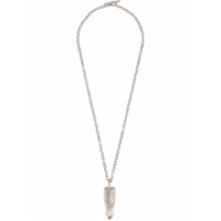 Parts of Four Colar com talismã de cristal - Prateado