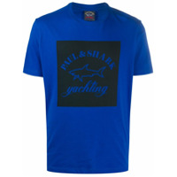 Paul & Shark Camiseta com estampa de logo - Azul