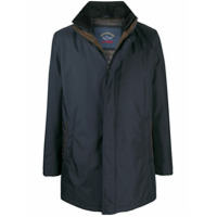 Paul & Shark Casaco com fechamento oculto - Azul