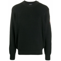 Paul & Shark Suéter gola redonda canelado - Preto