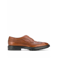 Paul Smith Brogue Gustav com bico arredondado - Marrom