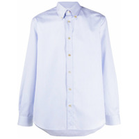 Paul Smith Camisa mangas longas com estampa de listras - Azul