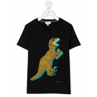 Paul Smith Junior Camiseta com estampa de dinossauro - Azul