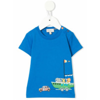Paul Smith Junior Camiseta com estampa gráfica - Azul