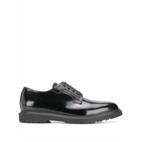 Paul Smith Sapato derby Mac com efeito de brilho - Preto