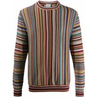 Paul Smith Suéter de lã com padronagem de listras - Vermelho