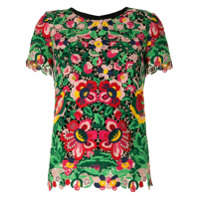 Paule Ka Camiseta com estampa floral - Verde