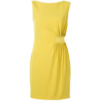 Paule Ka Vestido mini com detalhe de torção - Amarelo