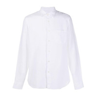 PENINSULA SWIMWEAR Camisa com abotoamento simples de linho - Branco