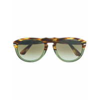 Persol Óculos de sol com efeito tartaruga - Marrom