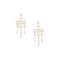 Petite Grand Par de brincos Daisy Droplet com tachas - Dourado