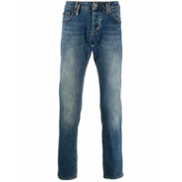 Philipp Plein Calça jeans reta Supreme - Azul