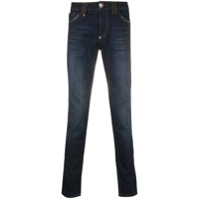 Philipp Plein Calça jeans skinny com cintura baixa - Azul