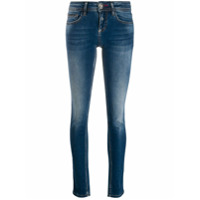 Philipp Plein Calça jeans slim Statement - Azul