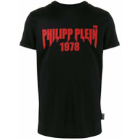 Philipp Plein Camiseta 1978 com estampa de logo - Preto