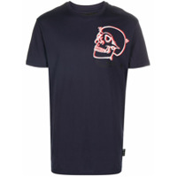 Philipp Plein Camiseta com estampa de caveira - Azul