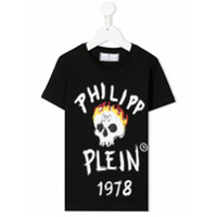 Philipp Plein Camiseta com estampa de caveira - Preto