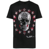 Philipp Plein Camiseta com estampa de caveira - Preto