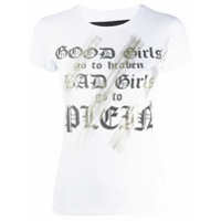 Philipp Plein Camiseta com estampa de logo - Branco