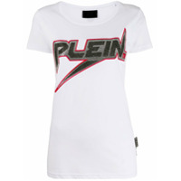 Philipp Plein Camiseta com estampa de logo - Branco