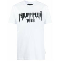 Philipp Plein Camiseta com estampa de logo - Branco