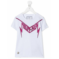 Philipp Plein Camiseta com estampa de logo - Branco