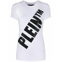 Philipp Plein Camiseta com estampa de logo - Branco